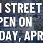 Main Street To Reopen April 21st