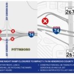 Ramp Closures to Impact I-74 in Hendricks County