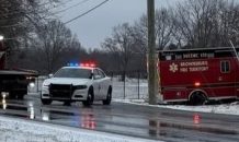 Brownsburg Ambulance Involved in Slide Off