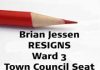 Brian Jessen Resigns as Ward 3 Councilman