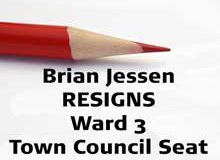Brian Jessen Resigns as Ward 3 Councilman