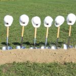 Ground Breaking for Dog Park