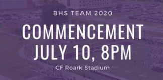 BCSC Announces 2020 Commencement July 10th
