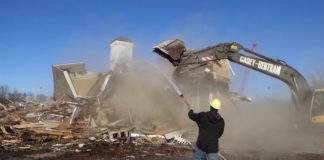Brownsburg St. Malachy Nunnery Demolition