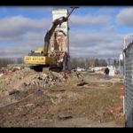 Brownsburg St Malachy Bell Tower Demolition